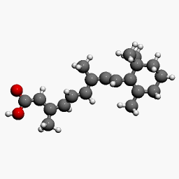 Tretinoin molecular structure